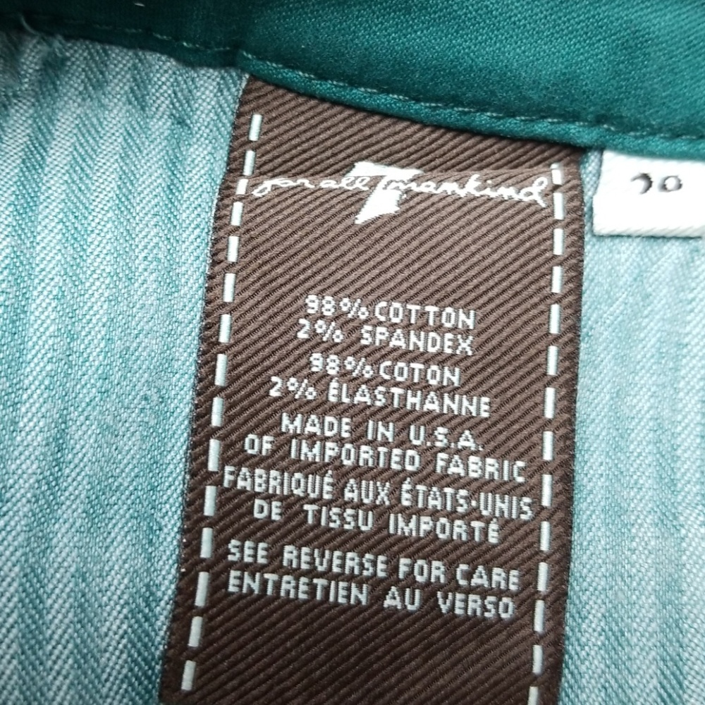 7 For all mankind skinny Jean's size 28 - Picture 8 of 8